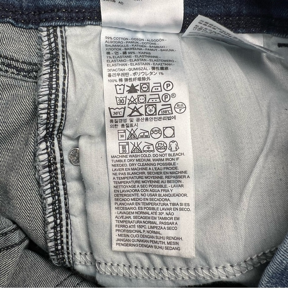 Levi's Blue Jean Shorts for Women - Picture 10 of 10